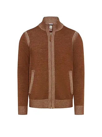 BRAX | Strickjacke JAKE | camel
